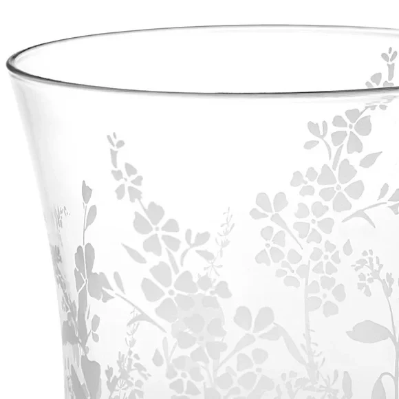 🌸 2025 New The Pioneer Woman Daisy 18 Ounce Glass Tumbler, Clear, Qty 1 - Picture 3 of 8